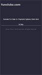 Mobile Screenshot of funclubz.com